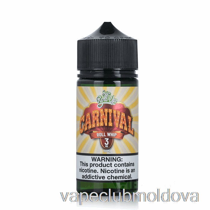 Vape Mod Roll Whip - Carnaval - E-lichid Juice Roll-upz - 100ml 6mg